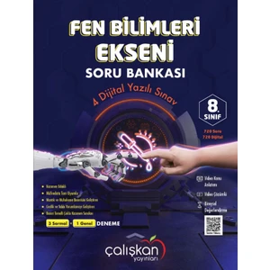 Çalışkan Yayınları 8. Sınıf Fen Bilimleri Ekseni Soru Bankası
