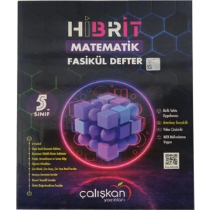 Çalışkan Yayınları 5. Sınıf Hibrit Matematik Fasikül Defter