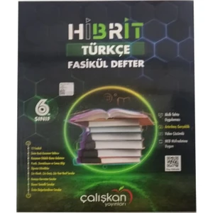 Çalışkan Yayınları 6. Sınıf Hibrit Türkçe Fasikül Defter