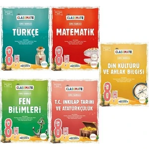 Okyanus Yayınları 8. Sınıf Classmate Full Soru Bankası Seti
