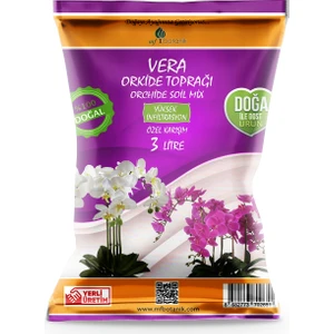 MF Botanik Orkide Toprağı 3 Litre Orkide Çiçeklendirme Toprağı
