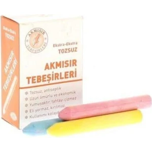 Tozsuz Tebeşir  Renkli 15'li