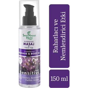 Seed Natural Herbs Aromaterapi Masaj Vücut Yağı 150 ml