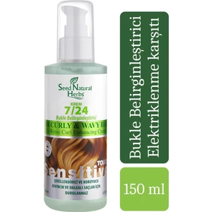 Seed Natural Herbs 7/24 Krem Bukle Belirginleştirici Durulanmayan Krem