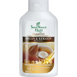 Seed Natural Herbs Argan Keratin Şampuan 400 Ml