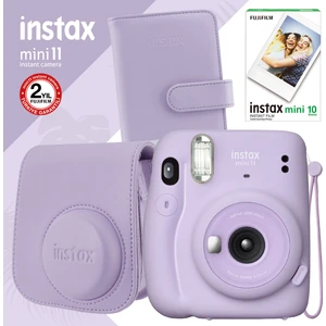 Instax Mini 11 Lila Fotoğraf Makinesi Seti 2