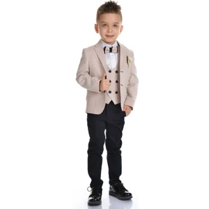 Mnk Baby Yelekli Spor Kesim Erkek Çocuk Damatlık