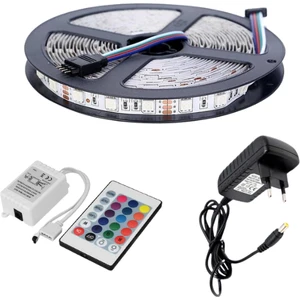 Rgb LED 2 Metre Tak Çalıştır  3 Çip 5050 Smd