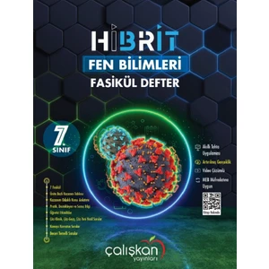 Çalışkan Yayınları 7. Sınıf Hibrit Fen Bilimleri Fasikül Defter