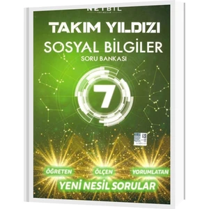 Netbil Yayıncılık Netbil Yayınları 7. Sınıf Sosyal Bilgiler Takım Yıldızı Soru Bankası Netbil (Bolnota Özel Güncel Içeriğe Sahiptir)