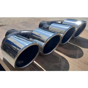 90 mm Çiftli Egzoz Ucu Sağ Sol Takım