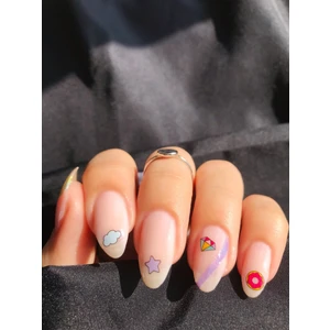 Artikel Unicorn Tırnak Dövmesi, Tırnak Tattoo, Nail Art, Tırnak Sticker