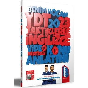 Benim Hocam Yayınları 2025 YDT Taktiklerle İngilizce SKILLS Konu Anlatımı