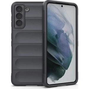 Samsung Galaxy S22 Miami Serisi Darbeye Dayanıklı Silikon Kılıf - Koyu Gri
