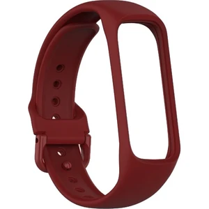 Samsung Galaxy Fit2 R-220 Için Silikon Kordon Bordo