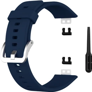 Huawei Watch Fit Için Silikon Kordon Lacivert