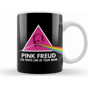 Sigmund Freud Pink Freud The White Line Of Your Mom Kupa Bardak Porselen