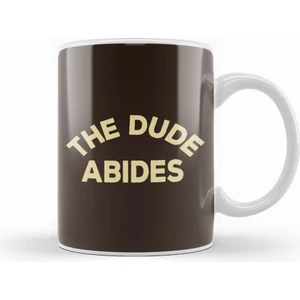 Big Lebowski The Dude Abides Kupa Bardak Porselen