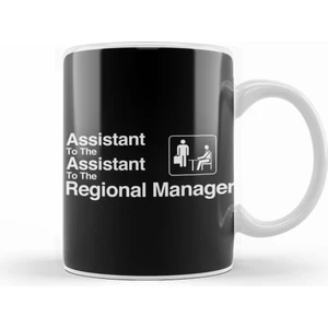 The Office Assistant To The Assistant To The Regional Manager White Kupa Bardak Porselen