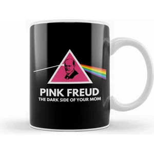 Pink Freud The Dark Side Of Your Mum Fun Psychologyfor Psychologist Therapists Shrinks And Psyc Kupa Bardak Porselen