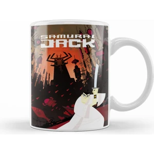 Samurai Jack 01 Kupa Bardak Porselen