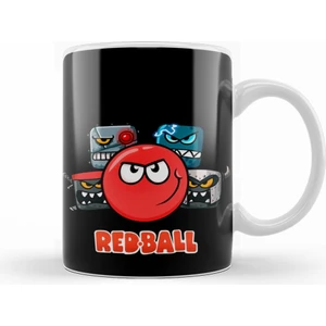 Red Ball 4 The  Crew Tazza Kupa Bardak Porselen
