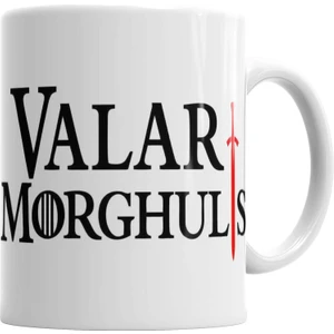 Game Of Thrones Valar Morghulis Valar Dohaeris    Kupa Bardak Porselen