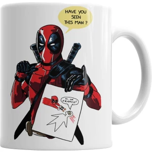 Deadpool Marvel Francis Kupa Bardak Porselen