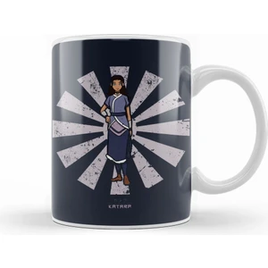 Avatar The Last Airbender Katara Retro Japanese Avatar Kupa Bardak Porselen