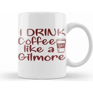 Gilmore Girls Drink Coffee Like A Gilmore Luke's Coffee T Gilmore Girls Fan Gift Brown Kupa Bardak Porselen