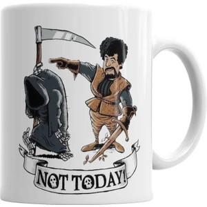 Game Of Thrones Not Today   Kupa Bardak Porselen