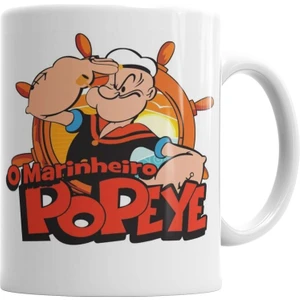 Popeye Temel Reis Kupa Bardak Porselen
