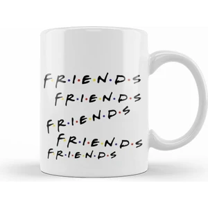 Friends Friends Friends Kupa Bardak Porselen