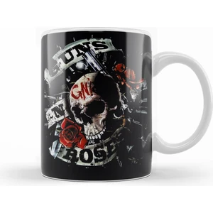 Guns N Roses Guns Roses Estampa Kupa Bardak Porselen