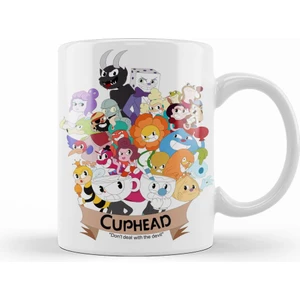 Cuphead 05 Kupa Bardak Porselen