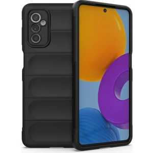 Samsung Galaxy M52 5g Miami Serisi Darbeye Dayanıklı Silikon Kılıf - Siyah