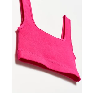 20167 Crop Top-Fuşya