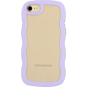 Szykd Iphone Se 2022/2020/7/8 Için Şeffaf Pc Tpu Telefon Kılıfı - Mor (Yurt Dışından)