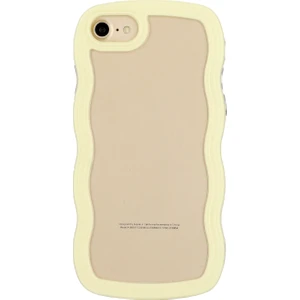 Szykd Iphone Se 2022/2020/7/8 Için Şeffaf Pc Tpu Telefon Kılıfı - Sarı (Yurt Dışından)