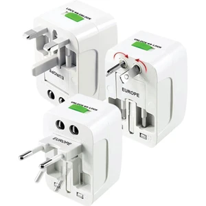 PM-2886 Unıversal Çoklu Priz Çevirici Seyahat Adaptör (125V-250V-6A-13A)