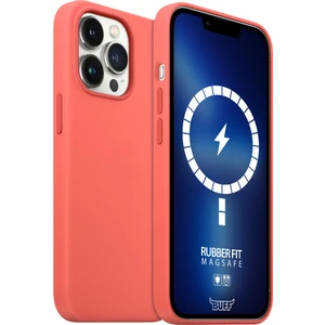 Buff iPhone 13 Pro Magsafe Rubber Fit Kılıf Pink Pomelo