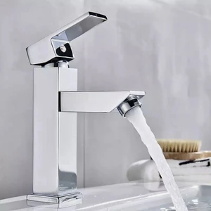 Aç - Kapa Ağır Kare Gövde Lavabo Bataryası