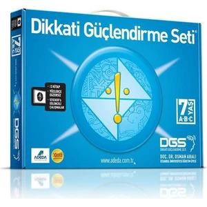 Adeda Yayıncılık  Adeda - DGS Dikkati Güçlendirme Seti  1. Sınıf - 7 Yaş 3 Kitap Set