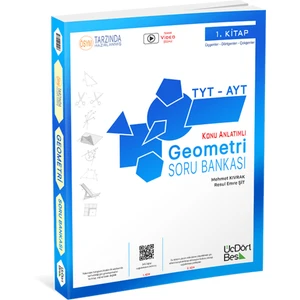 Tyt-AYT  Geometri Soru Bankası (1. Kitap) Üçdörtbeş 345