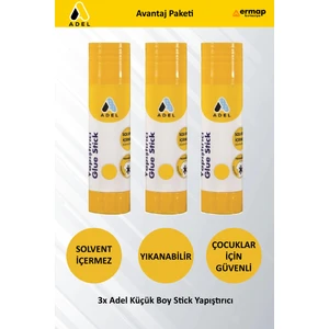 Stick Prit Yapıştıcı Seti Küçük Boy 3X8GR