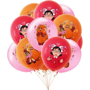 Turning Red Parti Dekoru Balon Seti (Yurt Dışından)