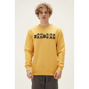 Bad Bear Counter Crewneck Mustard