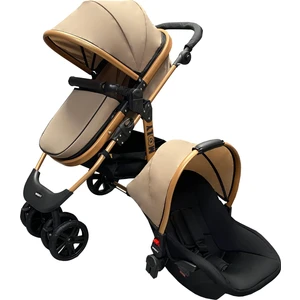 SC-2401 Travel Sistem Bebek Arabası - Gold Kahve