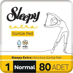 Extra Ultra İnce Günlük Ped Normal 80 Adet Ped