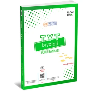 ÜçDörtBeş Yayınları TYT Biyoloji Soru Bankası